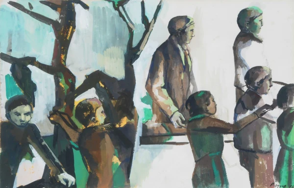 Marc-Antoine Fehr — Étude pour le meunier, 1996/97