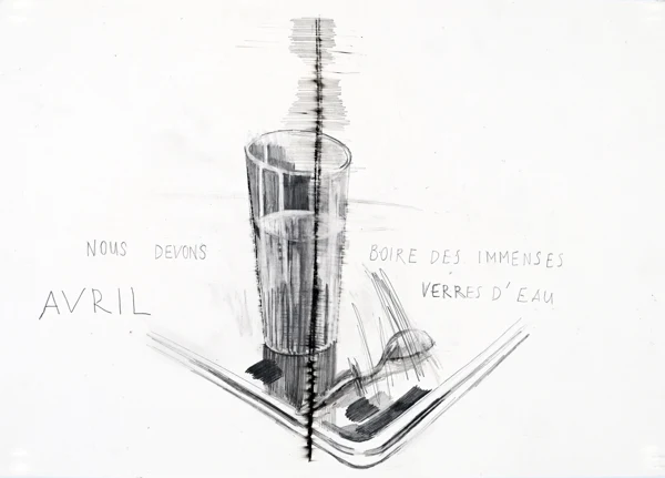 Marc Bauer — 2 Zeichnungen: Ohne Titel, 2008