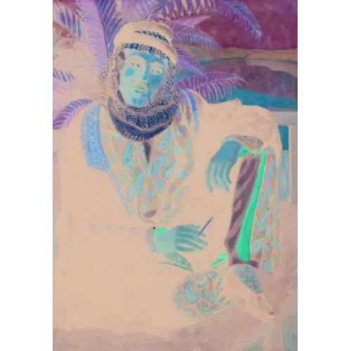 Marcel Amiguet — Porträt eines Arabers.