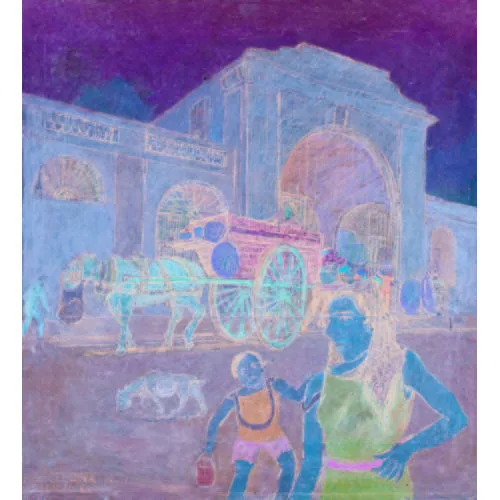 Marcel Amiguet — Der Bahnhof Estació de França in Barcelona.