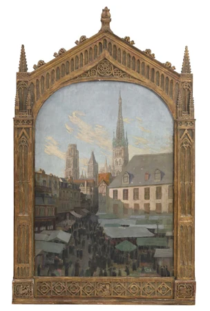 Vue de la cathédrale de Rouen