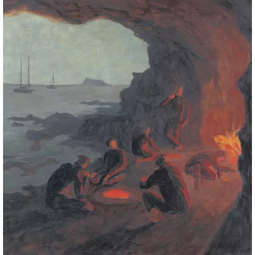 "Pêcheurs au cap Sounion"