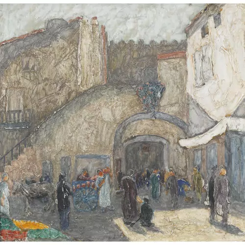 Orientalische Strassenszene