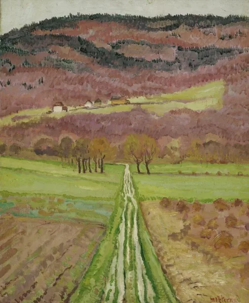 Marcel d' Eternod — Paysage d'automne