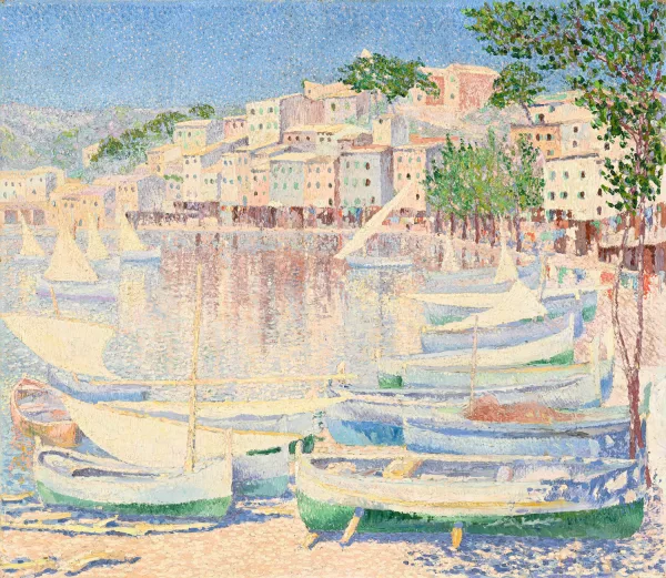 Marcel d' Eternod — "Port de Soller, été, Baléares"