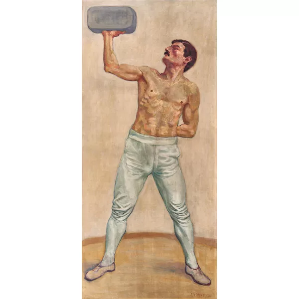 Marcel d' Eternod — Der Steinstosser.