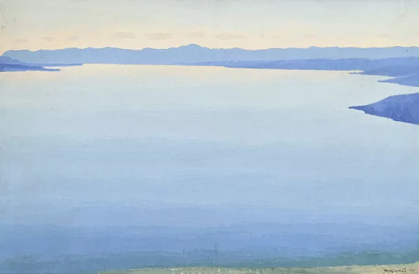 Marcel d' Eternod — Vue du lac