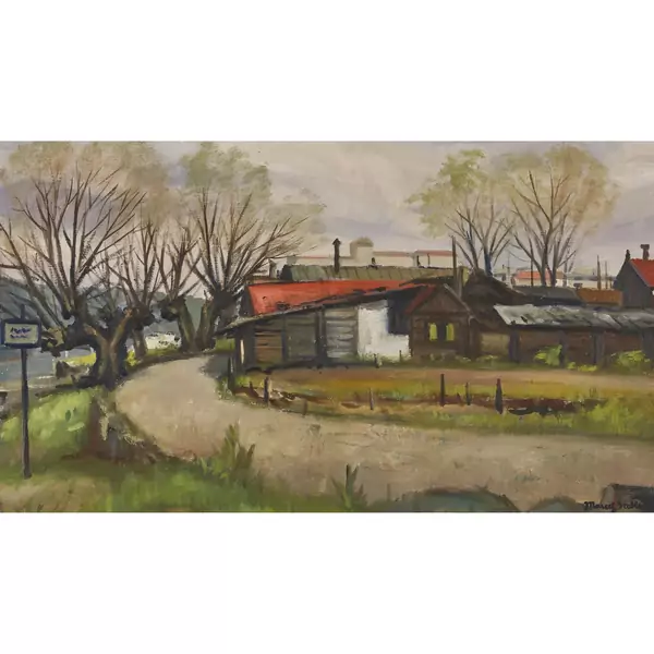 "Les Saules aux bord de l'Arve"