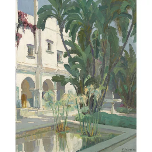 Marcelle Lucie Heusser-Prodon — "Alger - ancien palais du Dey".