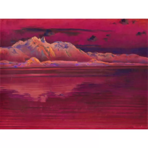 Marcus Jacobi — Thunersee mit Stockhornkette.