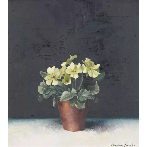 Marcus Jacobi — Primeln im Topf.