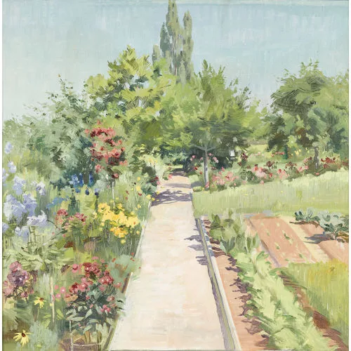 Marcus Jacobi — Sommerlicher Garten.