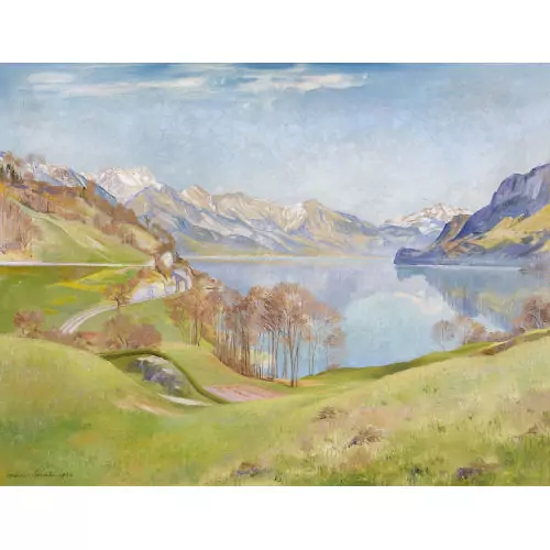 Brienzersee im Vorfrühling