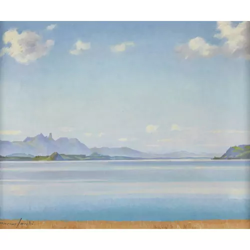 Thunersee mit Stockhornkette
