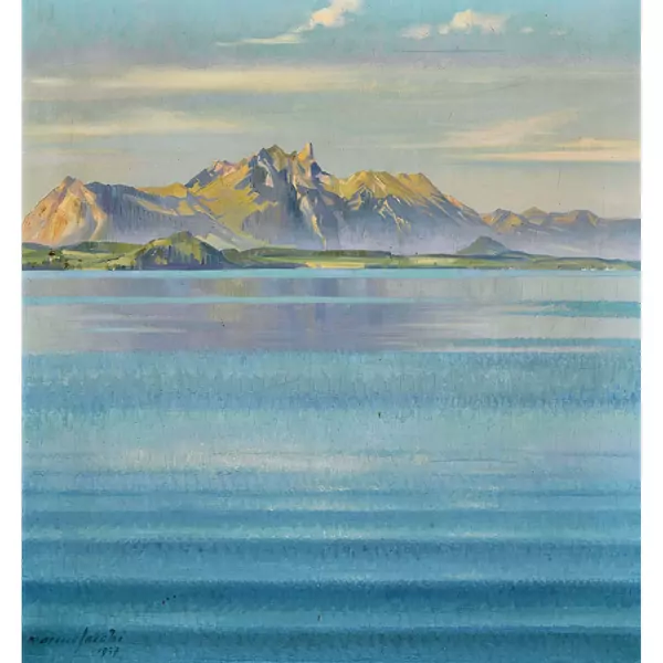 Thunersee mit Stockhorn