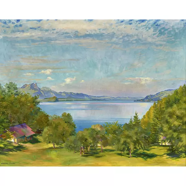 Thunersee mit Stockhorn