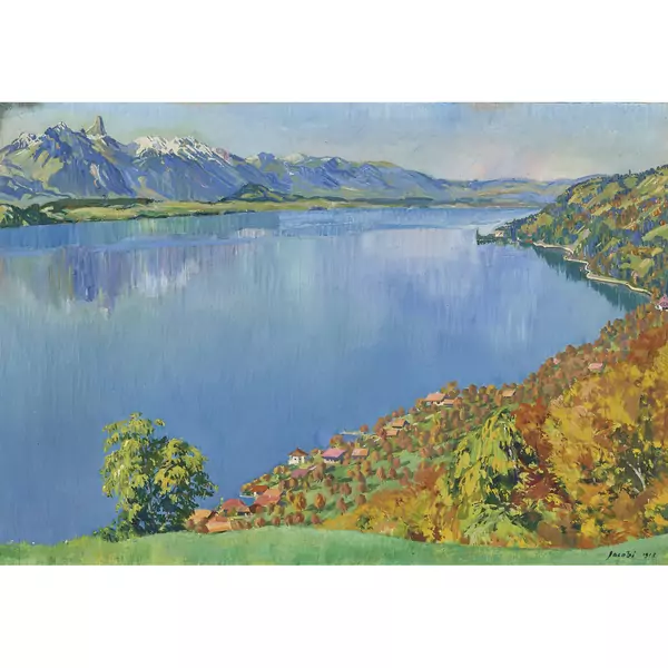 Thunersee mit Stockhorn