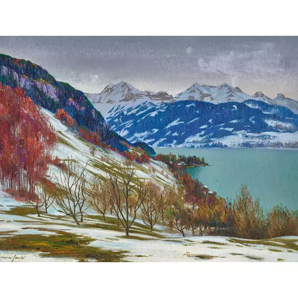 Winterlicher Thunersee