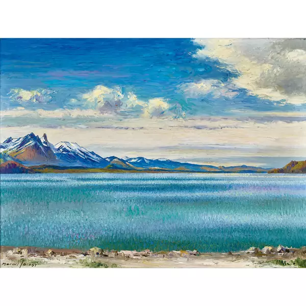 Thunersee mit Stockhorn