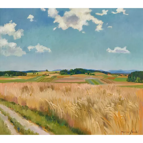 Sommerliche Feldlandschaft