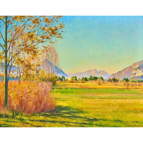 Blick auf Niesen und die Stockhornkette