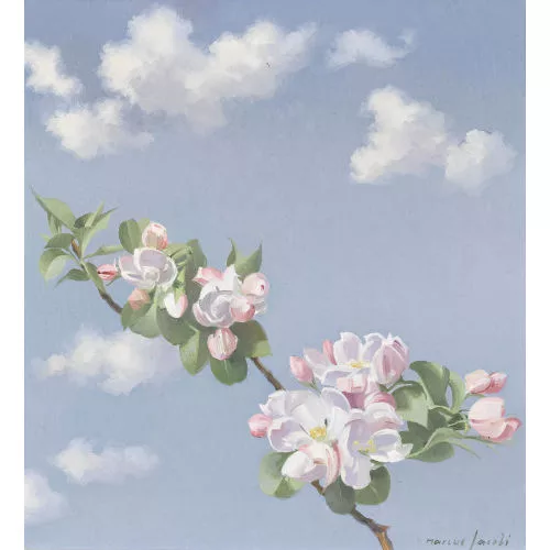 Marcus Jacobi — Blühende Kirschzweige.