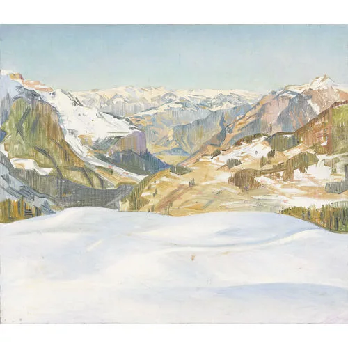 Marcus Jacobi — Schneeschmelze in den Bergen.