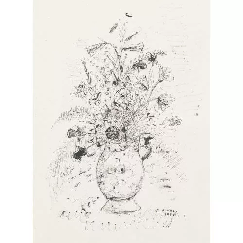 Margherita Osswald-Toppi — Blumenvase.