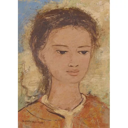 Margherita Osswald-Toppi — Mädchenporträt.