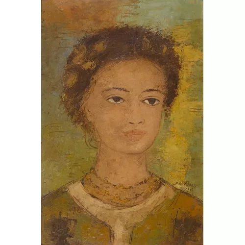 Margherita Osswald-Toppi — Bildnis eines Mädchens.