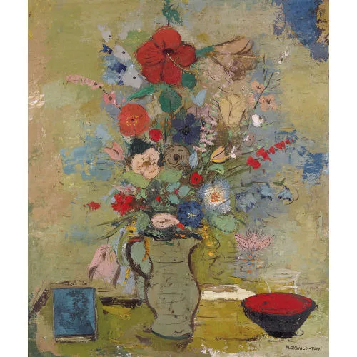 Margherita Osswald-Toppi — Blumenstillleben.