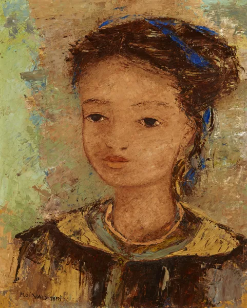 Margherita Osswald-Toppi — Portrait eines Mädchens