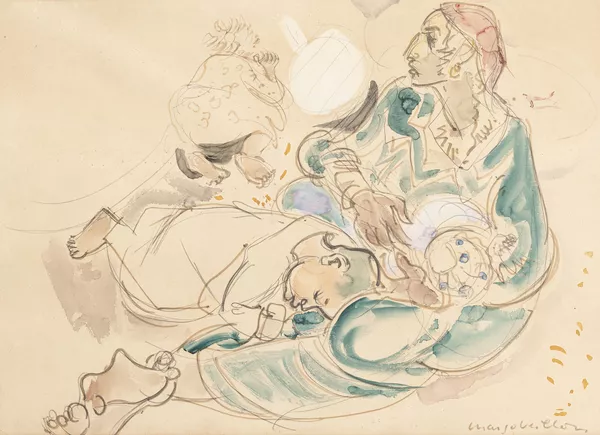 Margo Veillon — Femme et enfant