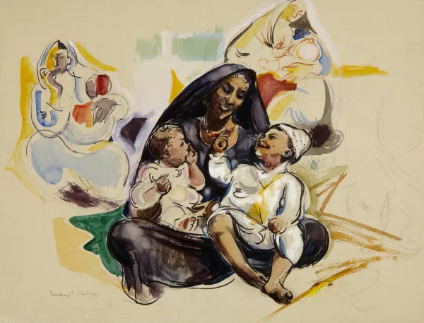 Margo Veillon — Femme et enfants