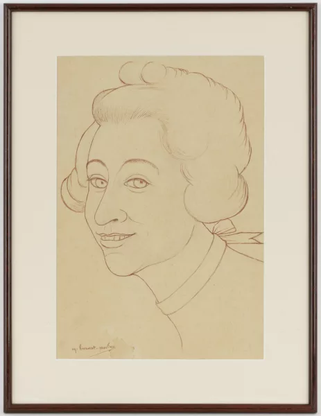 Marguerite Burnat-Provins — "Ma Ville, série des Portraits - Paula de Vérance"