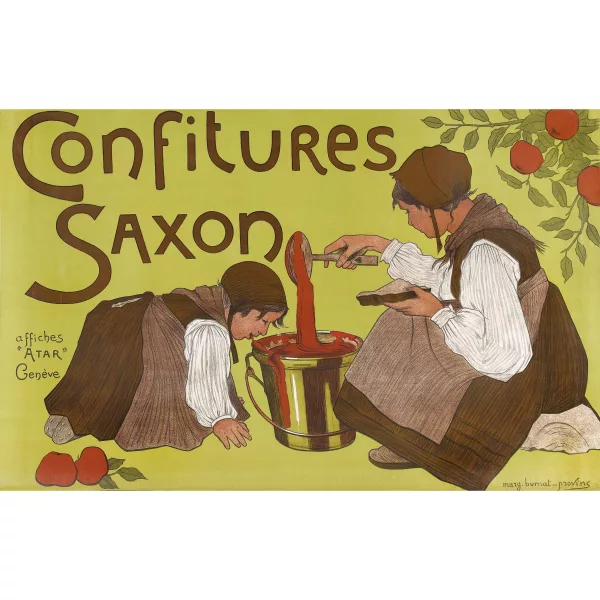 Marguerite Burnat-Provins — "Confitures Saxon".
