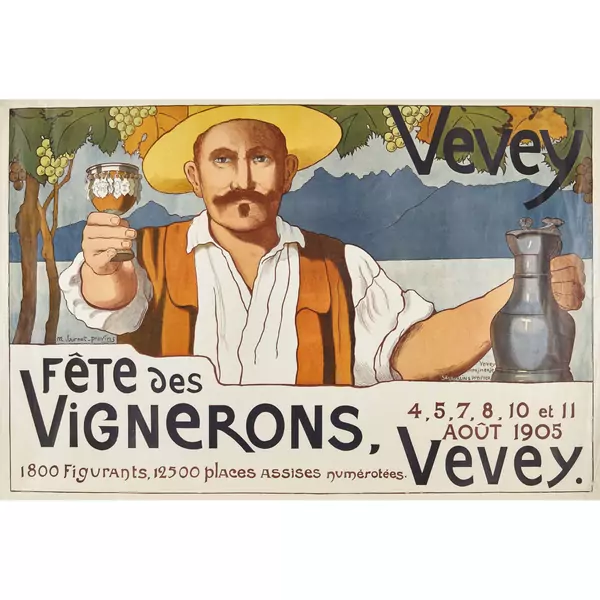 "Fête des Vignerons, Vevey 1905"