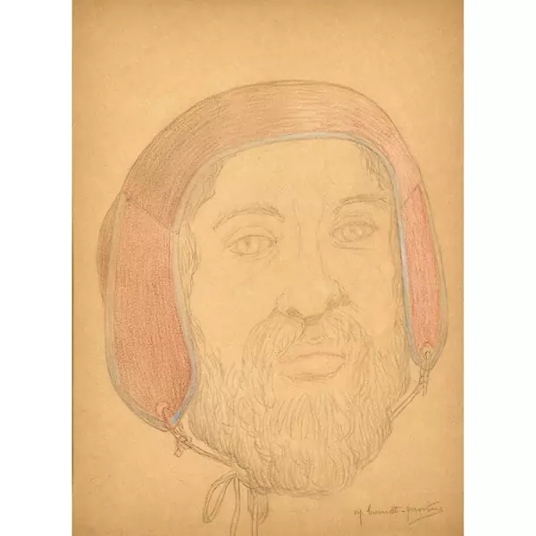 "Portrait d'homme au bonnet"
