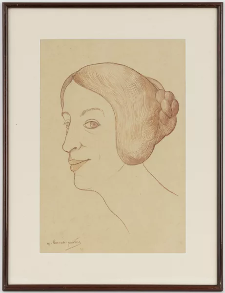 Marguerite Burnat-Provins — Ma Ville, série des Portraits - Martine de Galanseuil"