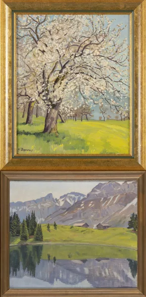 Marguerite Duperthuis-Birbaum — Lac Retaud au col du Pillon