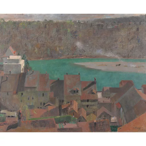 Marguerite Frey-Surbek — Blick auf das Berner Mattenquartier.