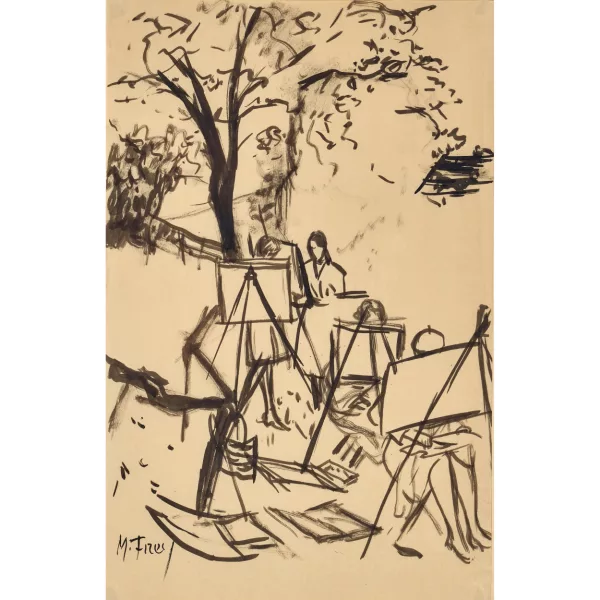 Marguerite Frey-Surbek — Die Malschule en plein air.
