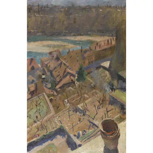 Marguerite Frey-Surbek — "Altstadt im März".