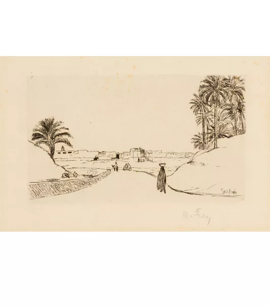 Marguerite Frey-Surbek — Gabès.- Gafsa