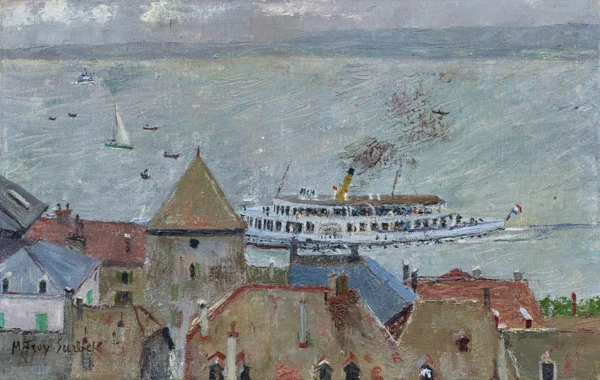 Marguerite Frey-Surbek — Les toits de Nyon
