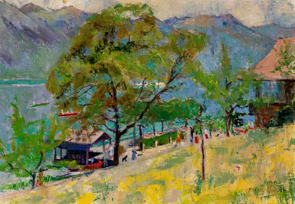 Bord de lac