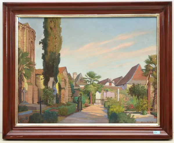 Maria La Roche — Am Friedhof. — Schuler Auktionen