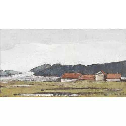 Marianne Du Bois — Juralandschaft im Vorfrühling.