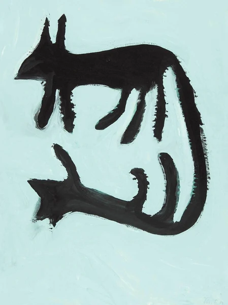 Marianne Eigenheer — Ohne Titel, aus der Serie "Bilder zur Lage", 1983