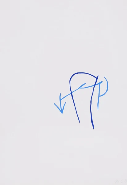 Marianne Eigenheer — 2 Zeichnungen: Ohne Titel, 1988